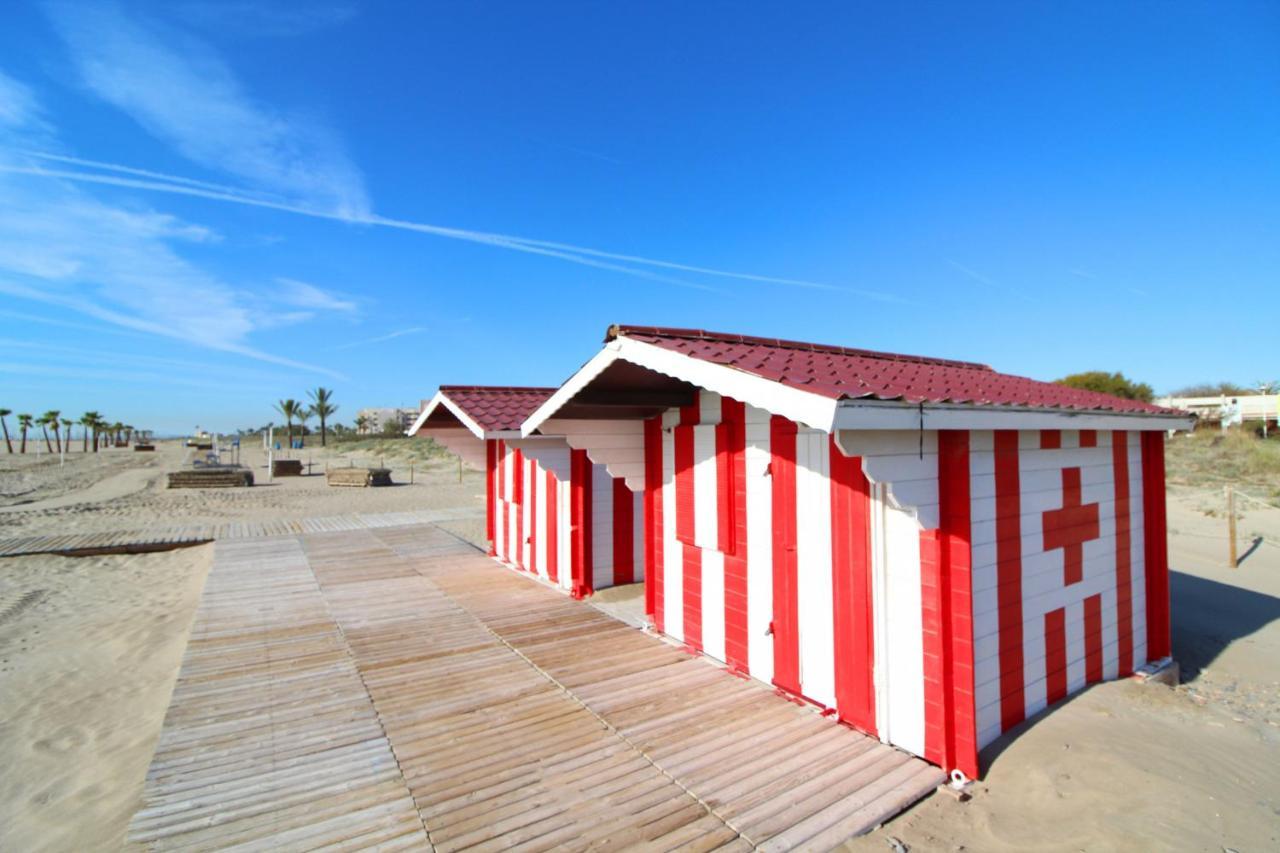 Canet d'En Berenguer Global Properties, Apartamento Con Terraza Y Piscina A Un Paso De La Playa מראה חיצוני תמונה